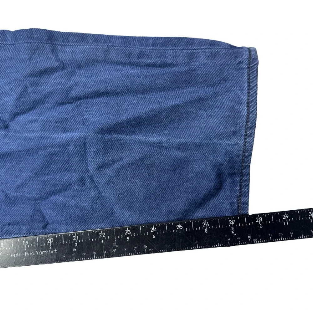 Levi's 501XX Jeans Mens 36x30 Dark Wash Button Fly Straight Grunge Baggy Midrise